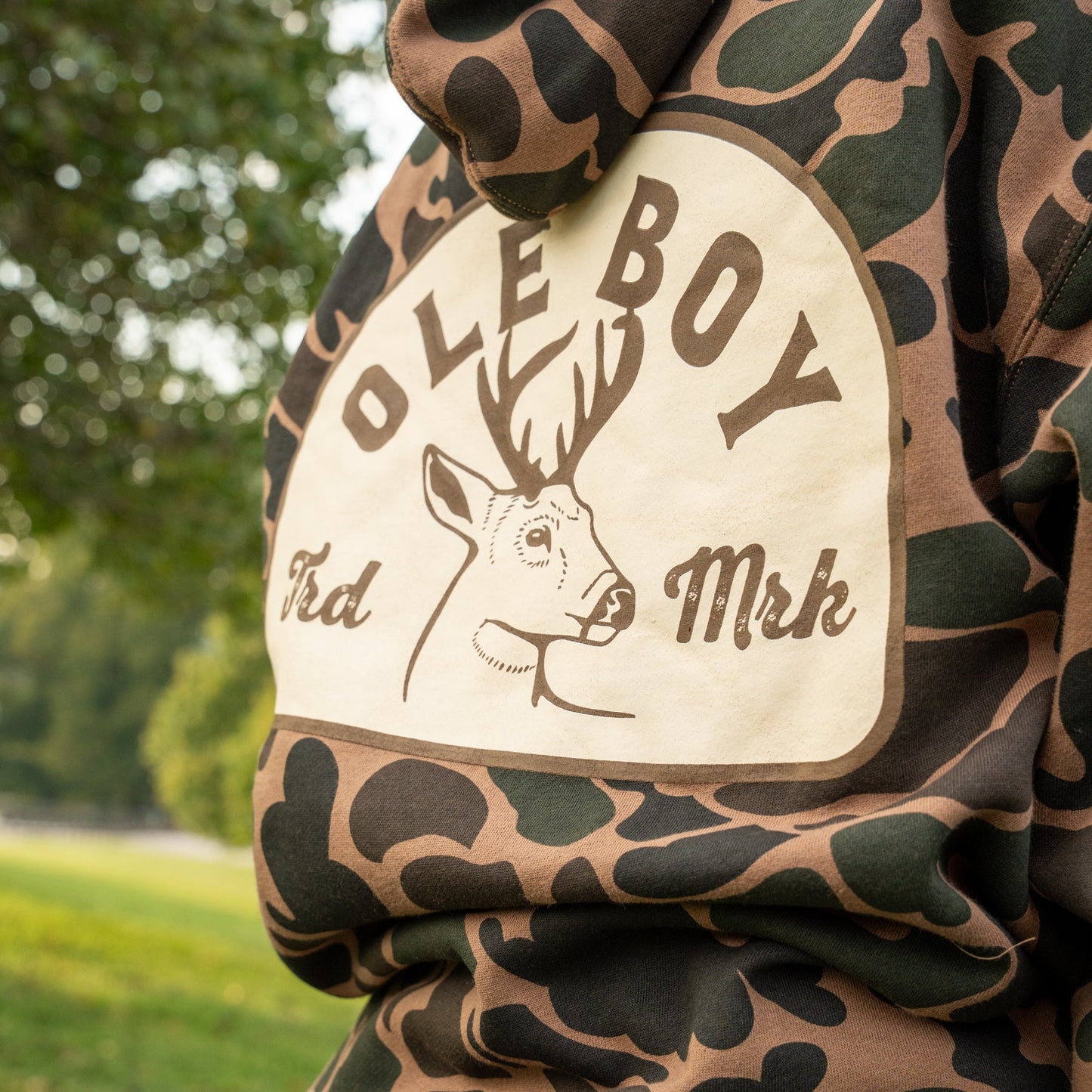 OLE BOY Camo Buck Hoodie (Updated)