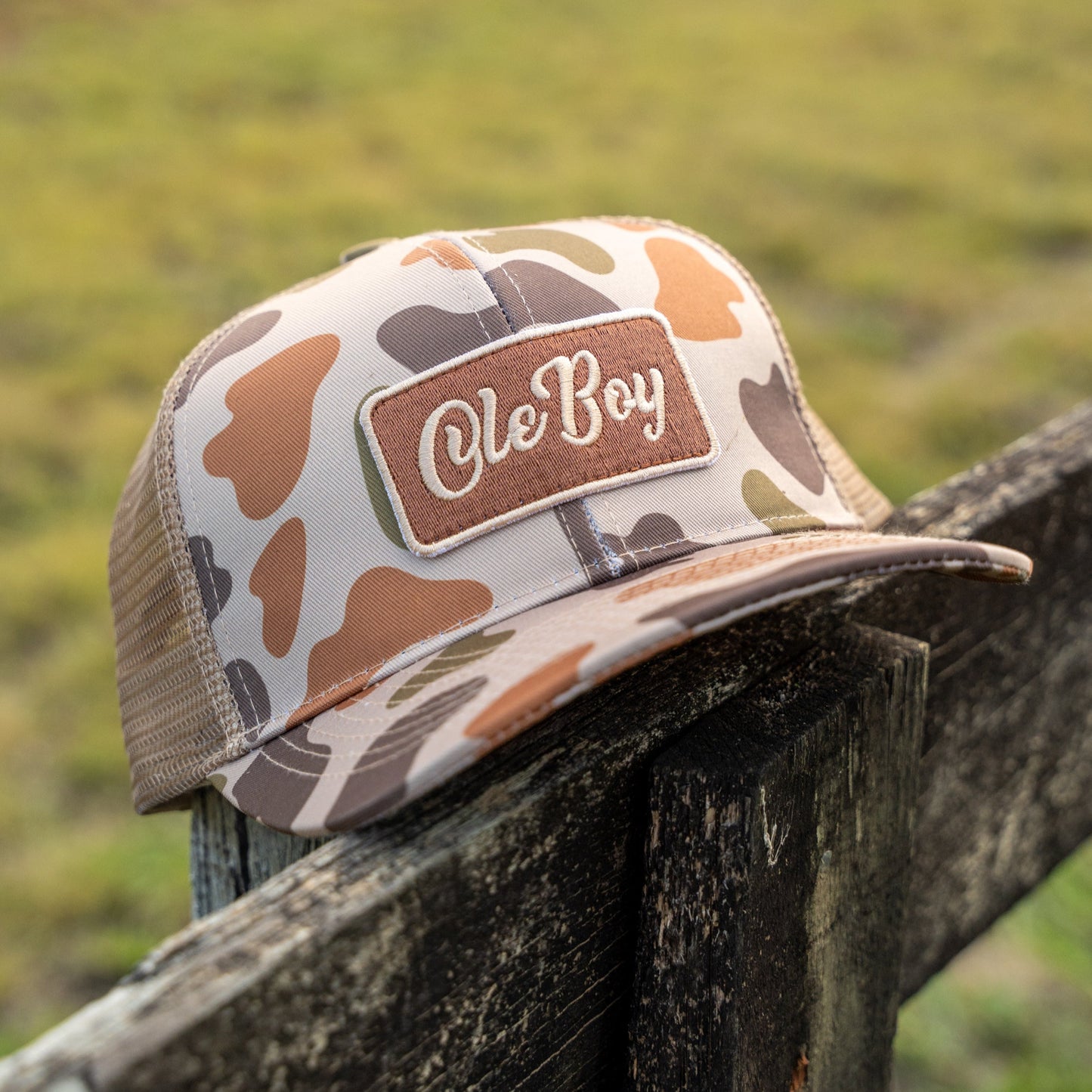 OLE BOY Camo Trucker Hat