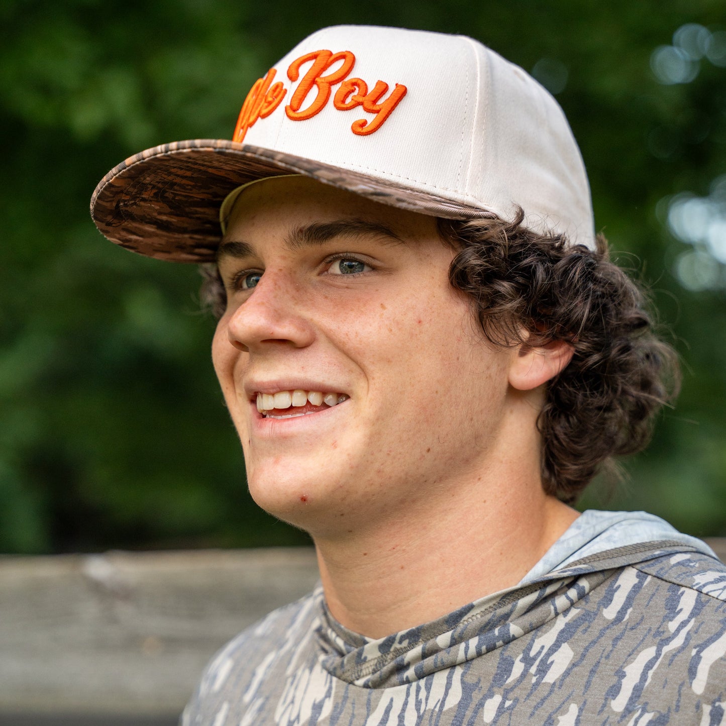 OLE BOY Deer Antler Bill Logo Hat