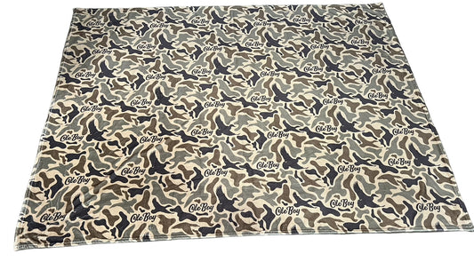 Ole Boy 80x60 Fleece Camo Blanket