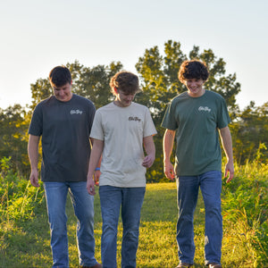 OLE BOY Circle Ole Boy T-Shirt - Black