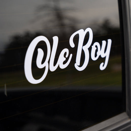 OLE BOY 10 Inch Window Decal