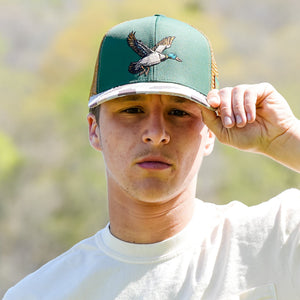 OLE BOY Flying Mallard Camo Trucker Hat