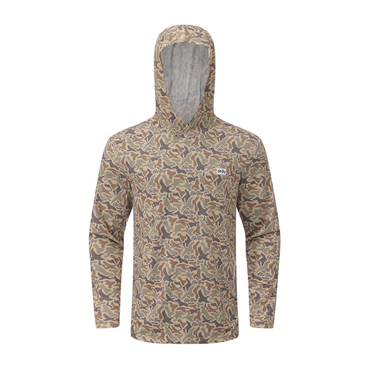 OLE BOY Performance Hooded Tee - Duck Camo