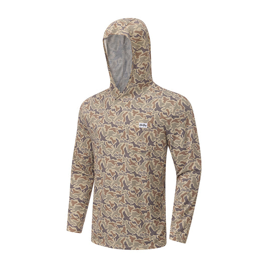 OLE BOY Performance Hooded Tee - Duck Camo