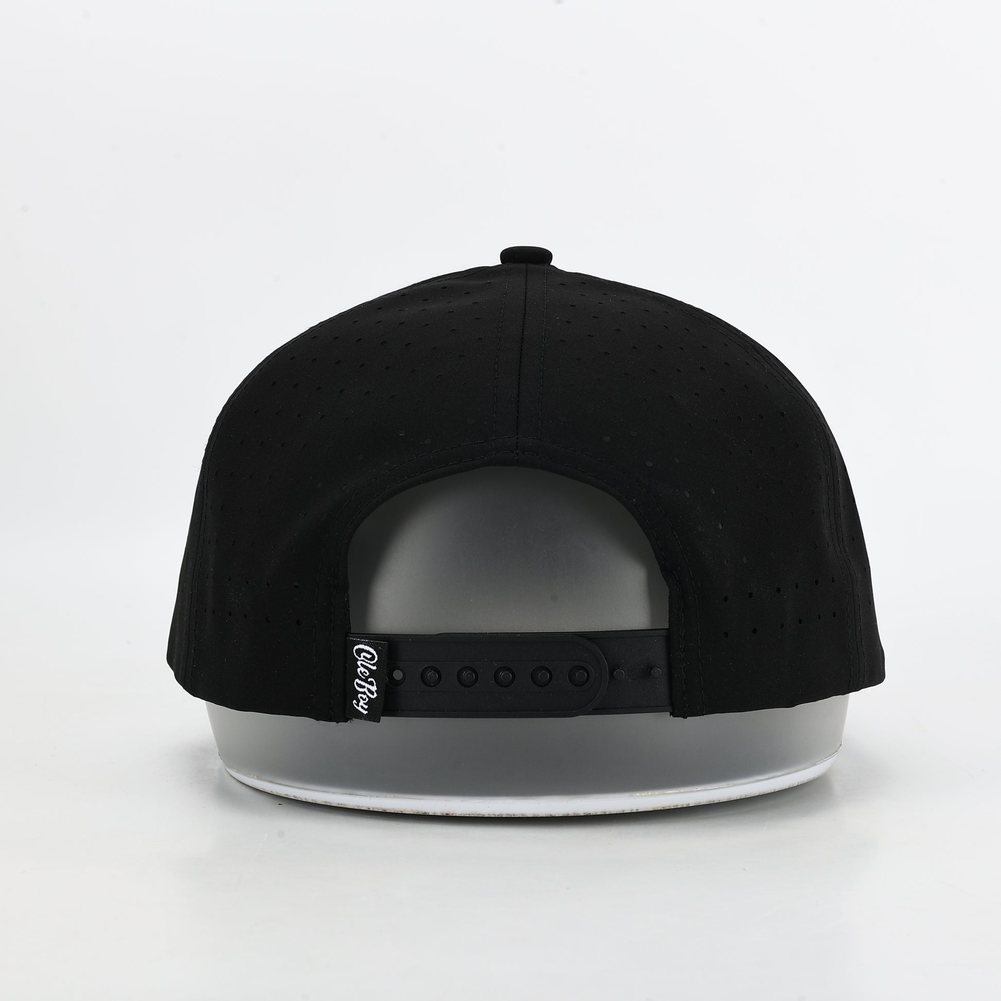 OLE BOY Black Performance Golf Hat