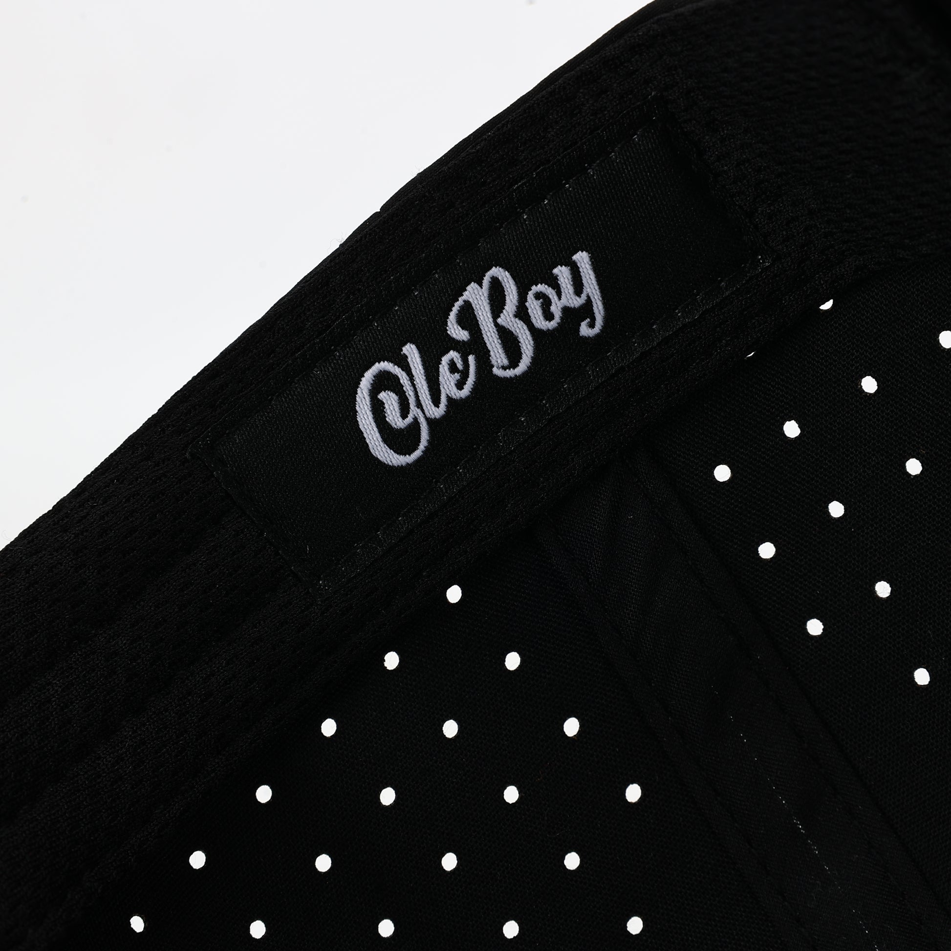 OLE BOY Black Performance Golf Hat