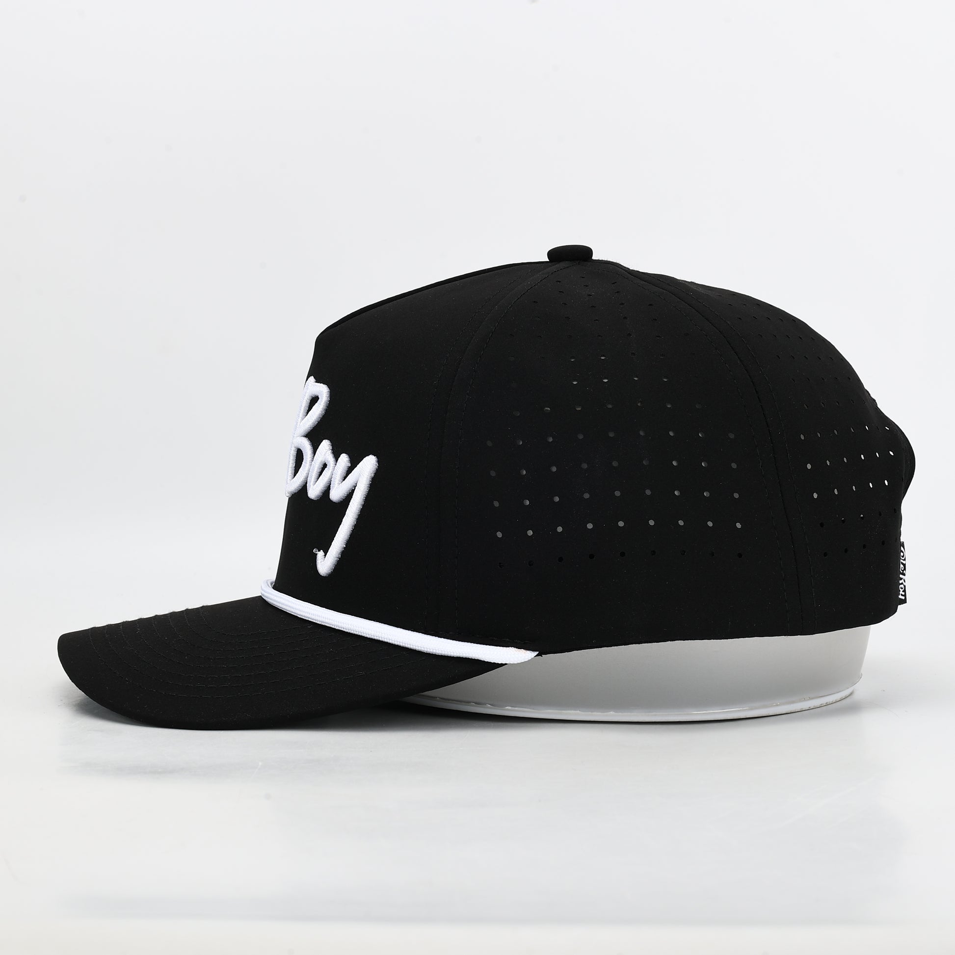 OLE BOY Black Performance Golf Hat