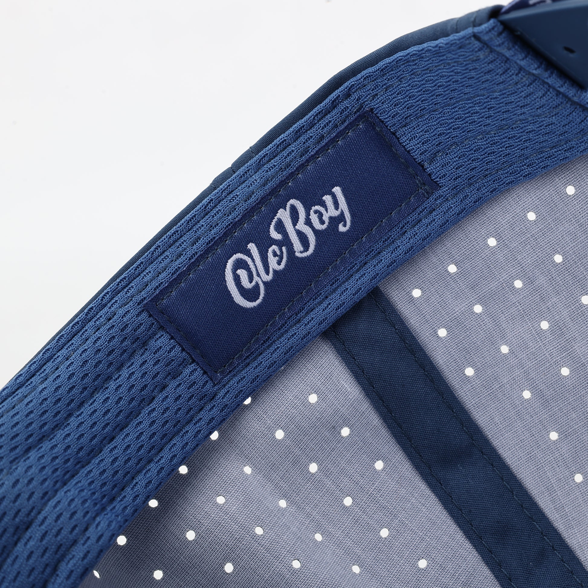 OLE BOY Blue Performance Golf Hat