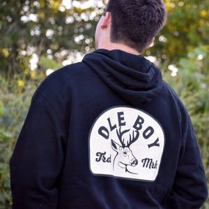 OLE BOY Buck Hoodie - Black