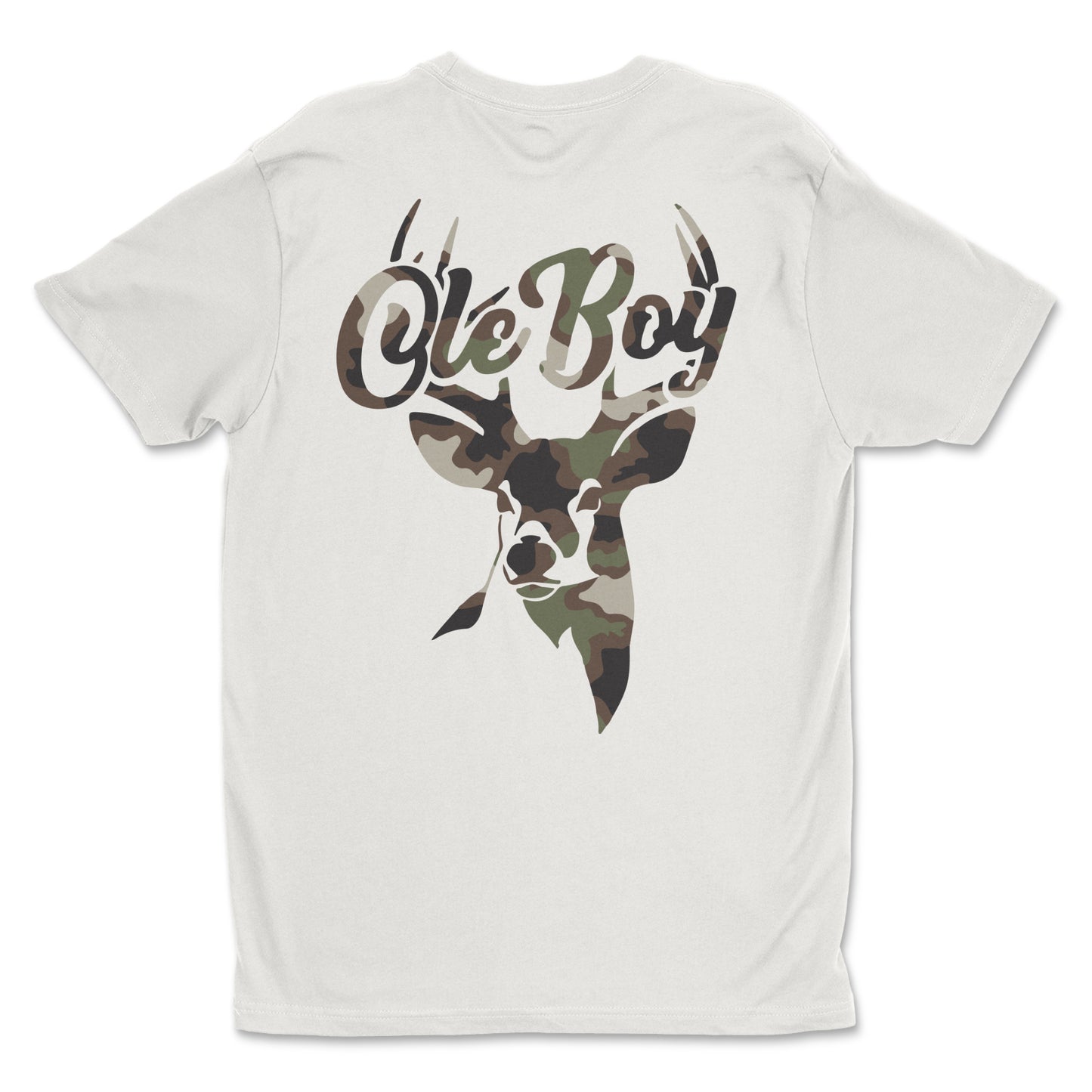 OLE BOY Camo Game T-Shirt - Deer