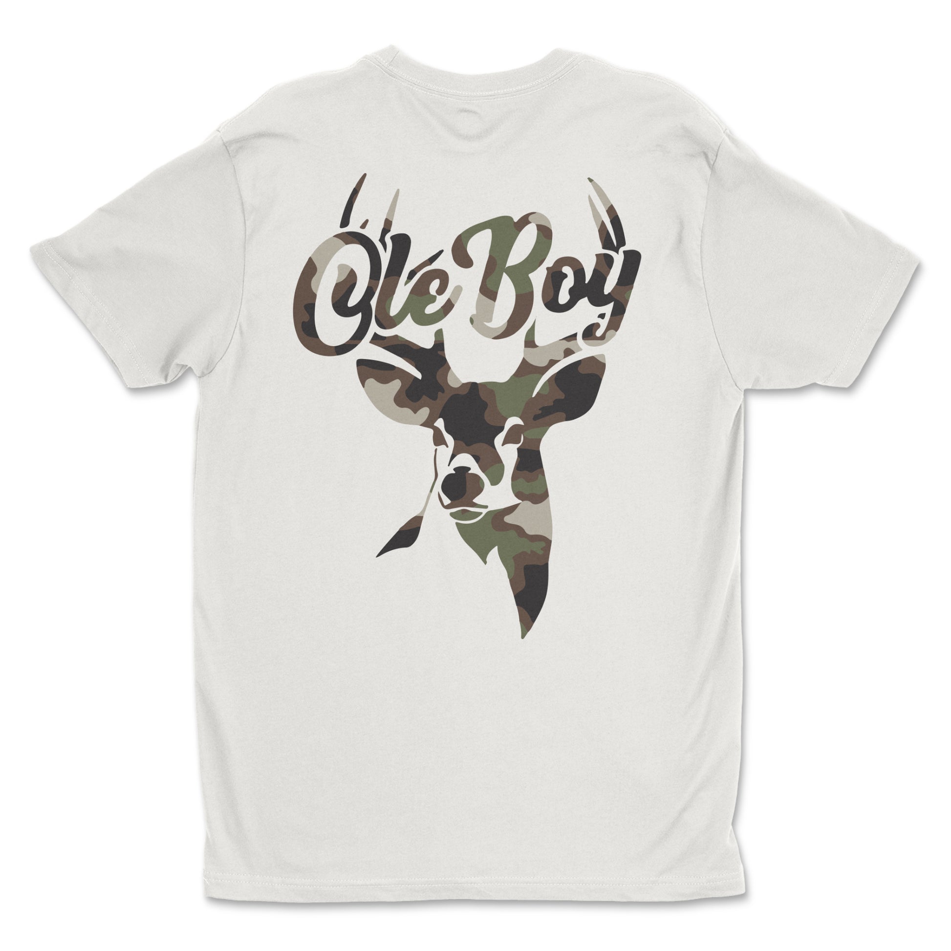 OLE BOY Camo Game T-Shirt - Deer