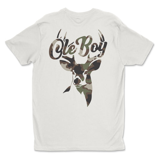 OLE BOY Camo Game T-Shirt - Deer