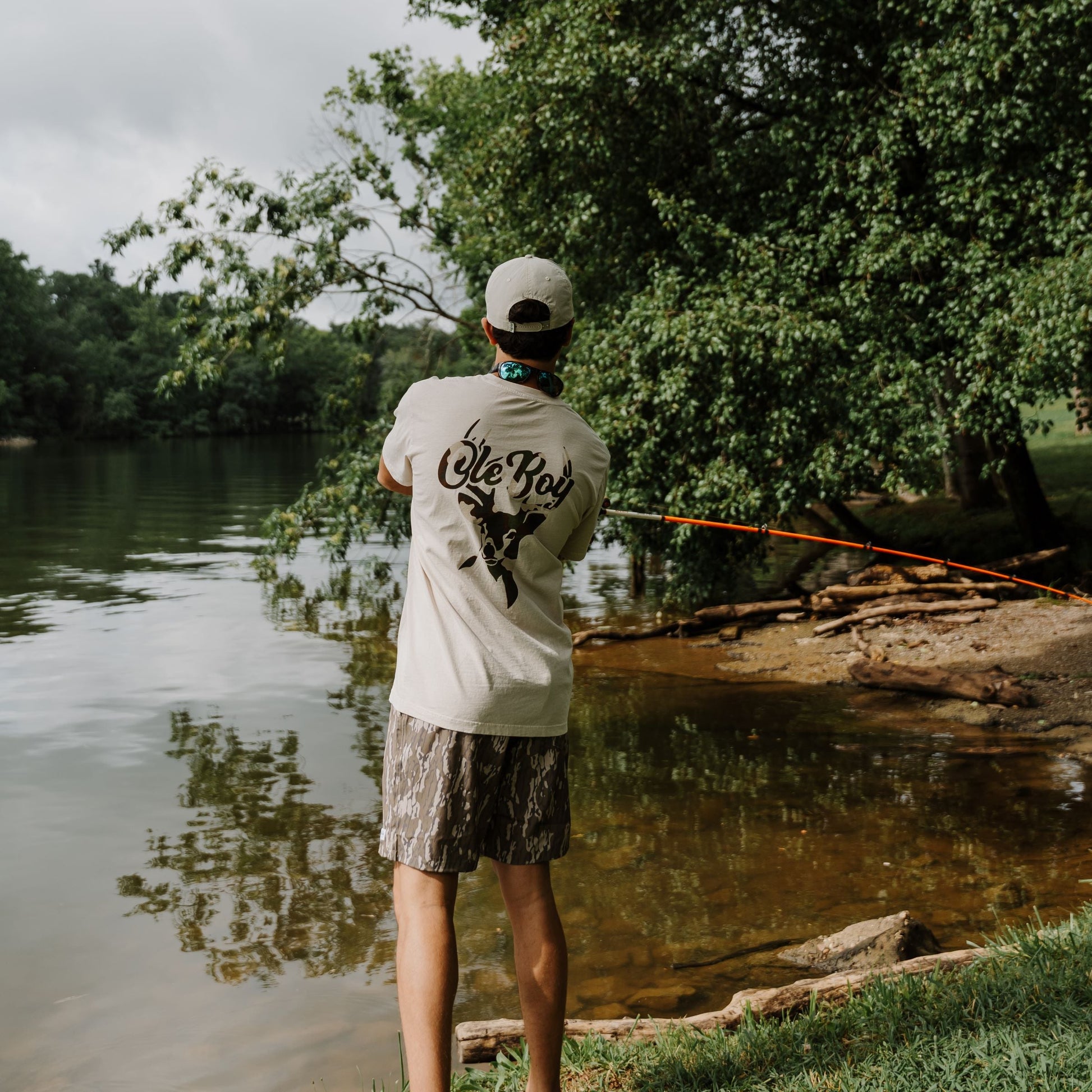 OLE BOY Camo Game T-Shirt - Deer