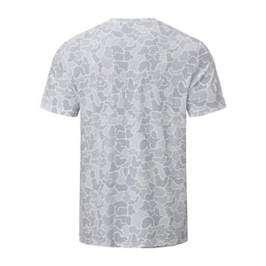 OLE BOY Camo Performance Short Sleeve Tee - Cloud Drift