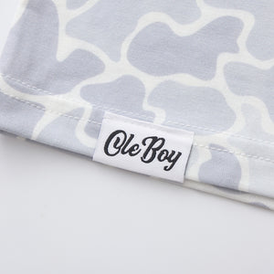 OLE BOY Camo Performance Short Sleeve Tee - Cloud Drift