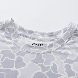 OLE BOY Camo Performance Short Sleeve Tee - Cloud Drift