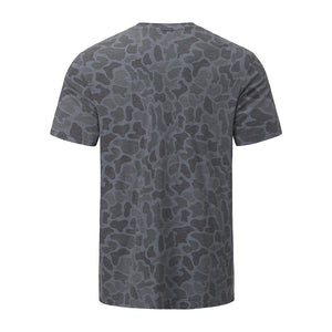 OLE BOY Camo Performance Short Sleeve Tee -  Midnight Shadow