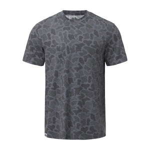 OLE BOY Camo Performance Short Sleeve Tee -  Midnight Shadow
