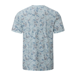 OLE BOY Camo Performance Short Sleeve Tee -  Spring Sage