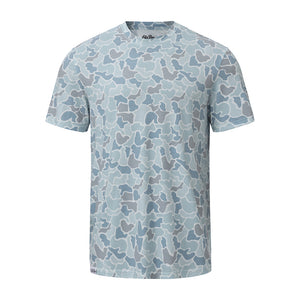 OLE BOY Camo Performance Short Sleeve Tee -  Spring Sage