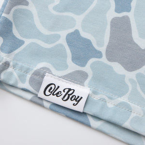 OLE BOY Camo Performance Short Sleeve Tee -  Spring Sage