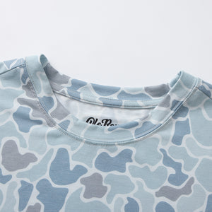 OLE BOY Camo Performance Short Sleeve Tee -  Spring Sage