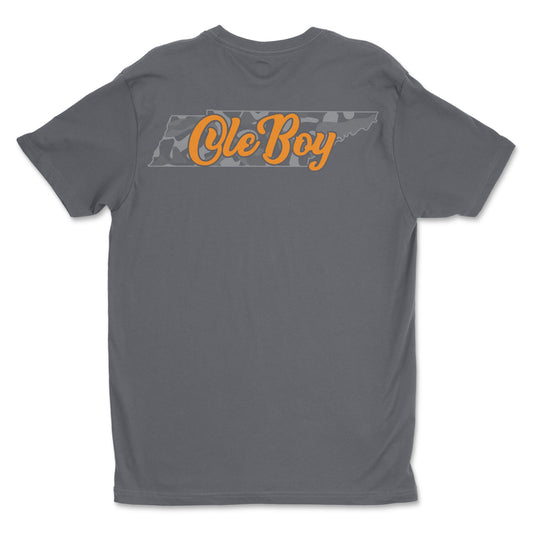 OLE BOY Camo Tennessee Logo T-Shirt