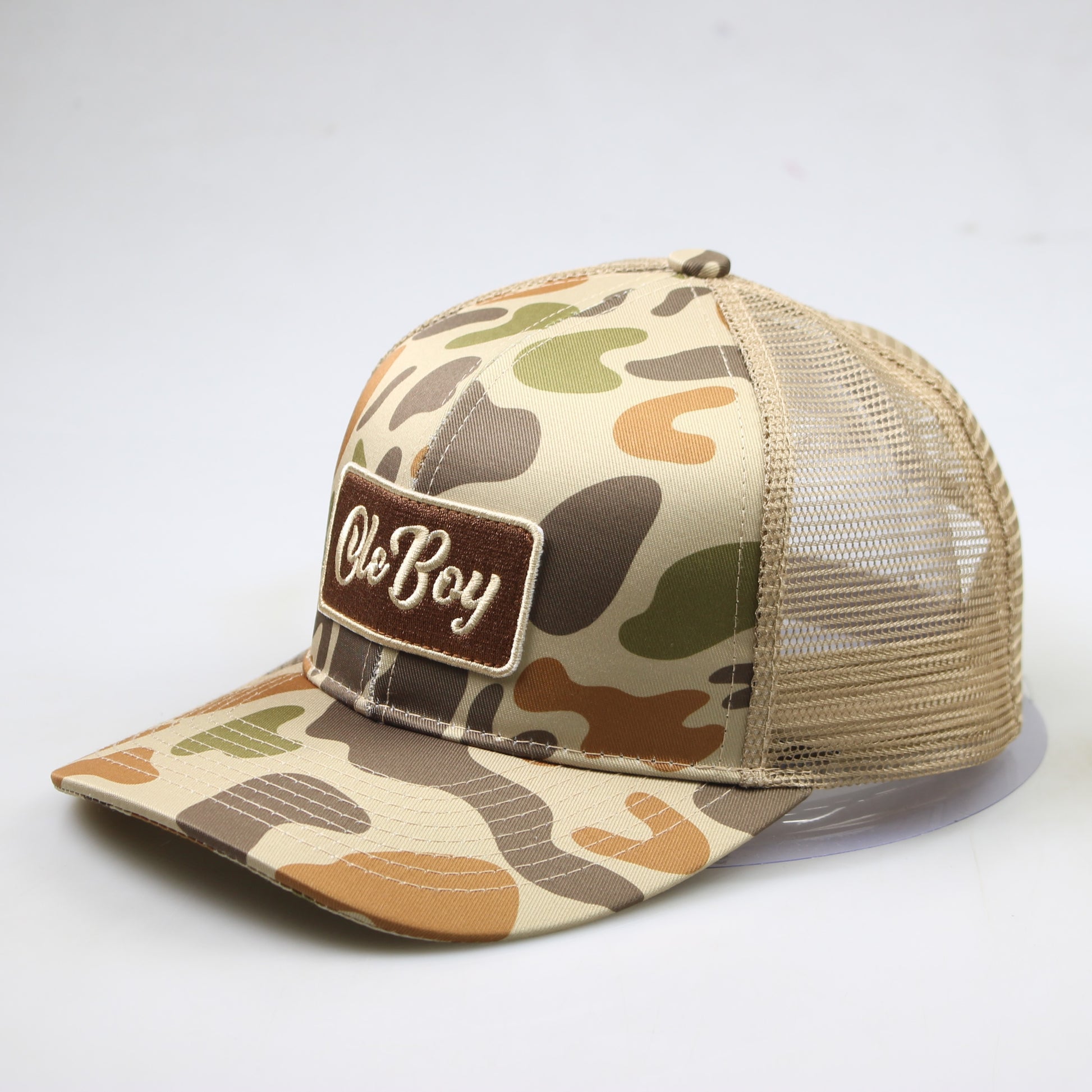 OLE BOY Camo Trucker Hat
