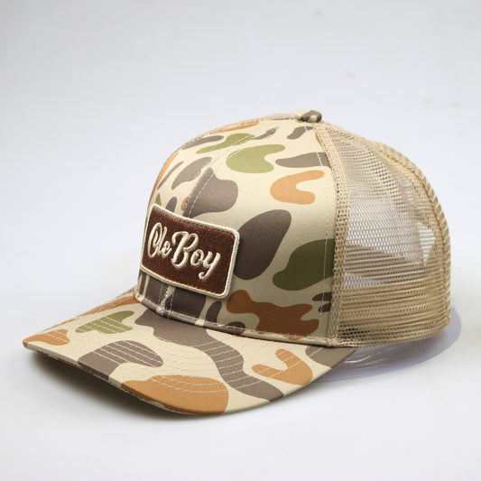 OLE BOY Camo Trucker Hat