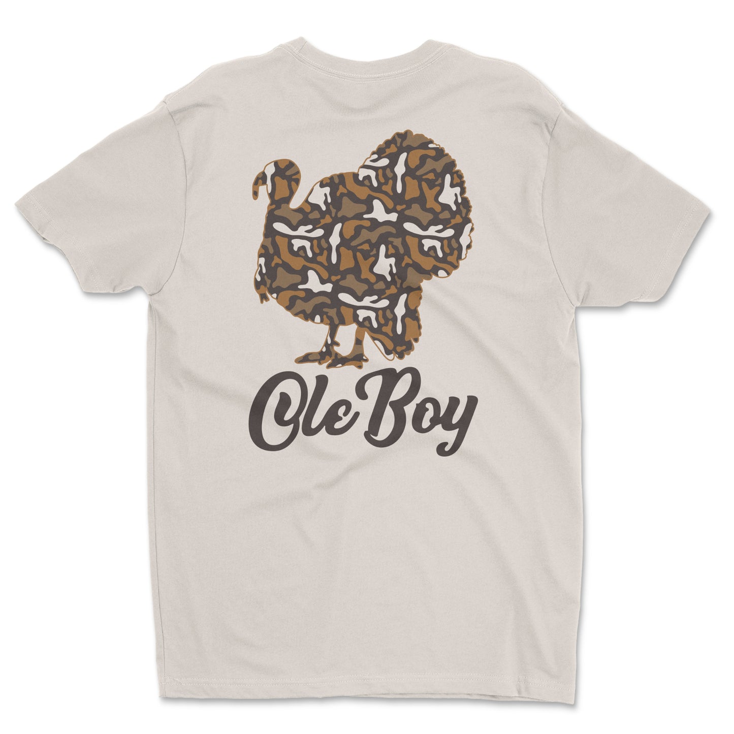 OLE BOY Camo Turkey T-Shirt