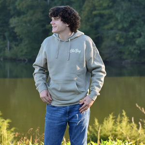 OLE BOY Circle Ole Boy Hoodie - Cement