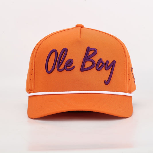 OLE BOY Clemson Game Day Performance Golf Hat