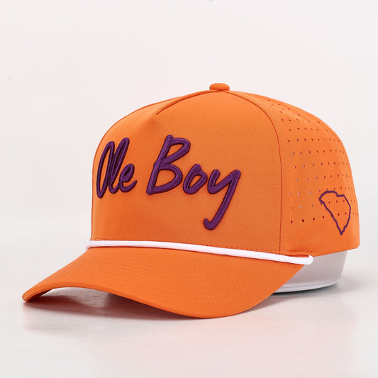 OLE BOY Clemson Game Day Performance Golf Hat