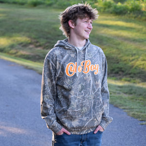 OLE BOY Deadwood Camo Logo Hoodie