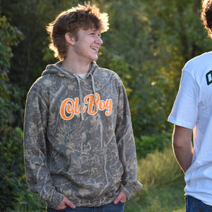 OLE BOY Deadwood Camo Logo Hoodie