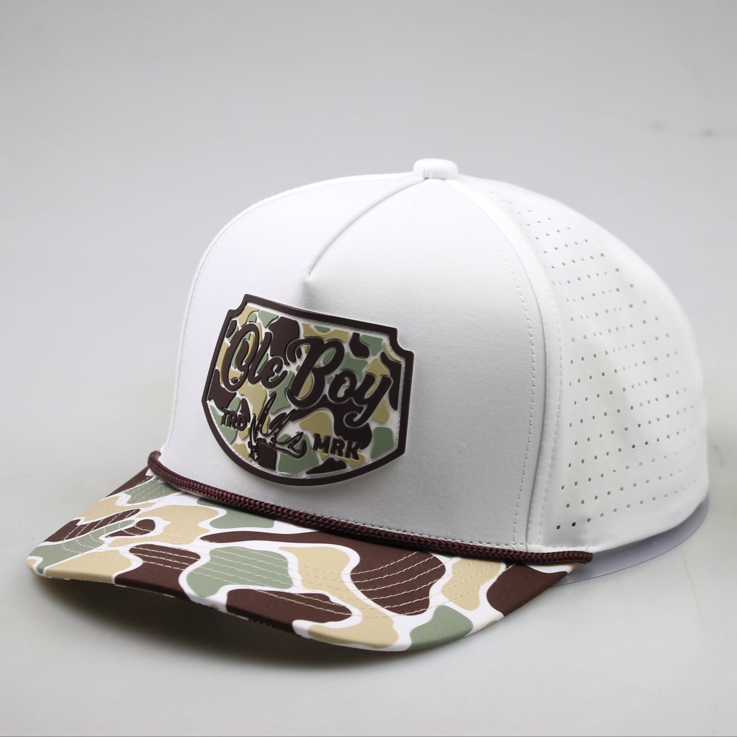 OLE BOY Performance Deer Antler Camo Patch Hat