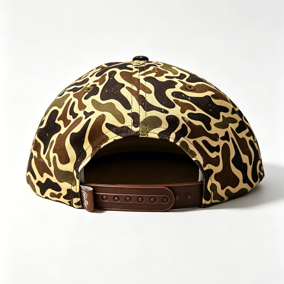 OLE BOY Duck Camo Ole Boy Logo Rope Grandpa Hat