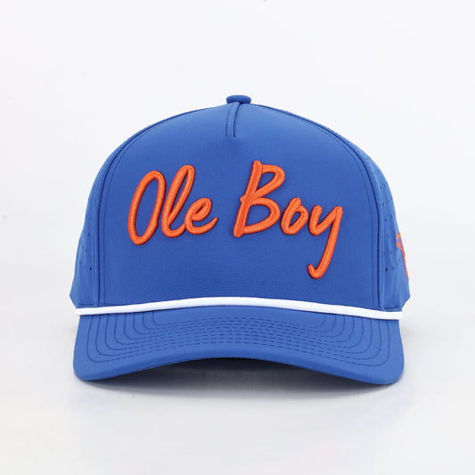 OLE BOY Florida Game Day Performance Golf Hat - Blue