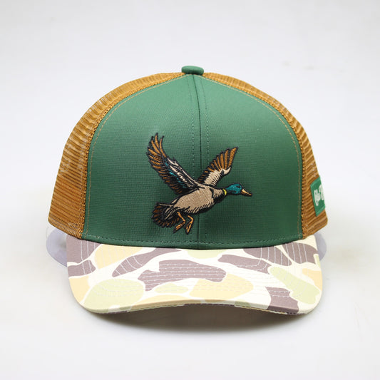OLE BOY Flying Mallard Camo Trucker Hat