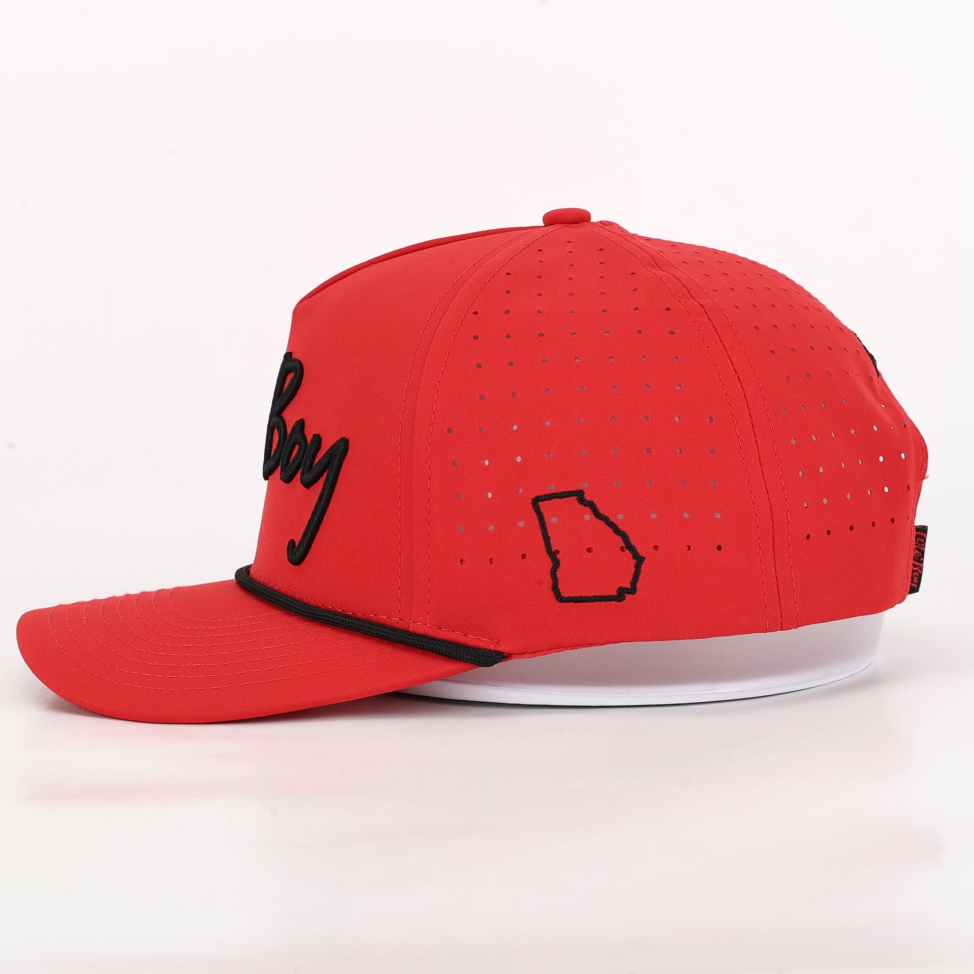 OLE BOY Georgia Game Day Performance Golf Hat - Red