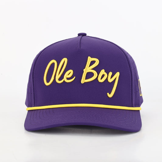 OLE BOY Louisiana Game Day Performance Golf Hat