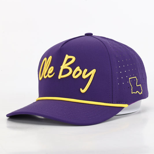 OLE BOY Louisiana Game Day Performance Golf Hat