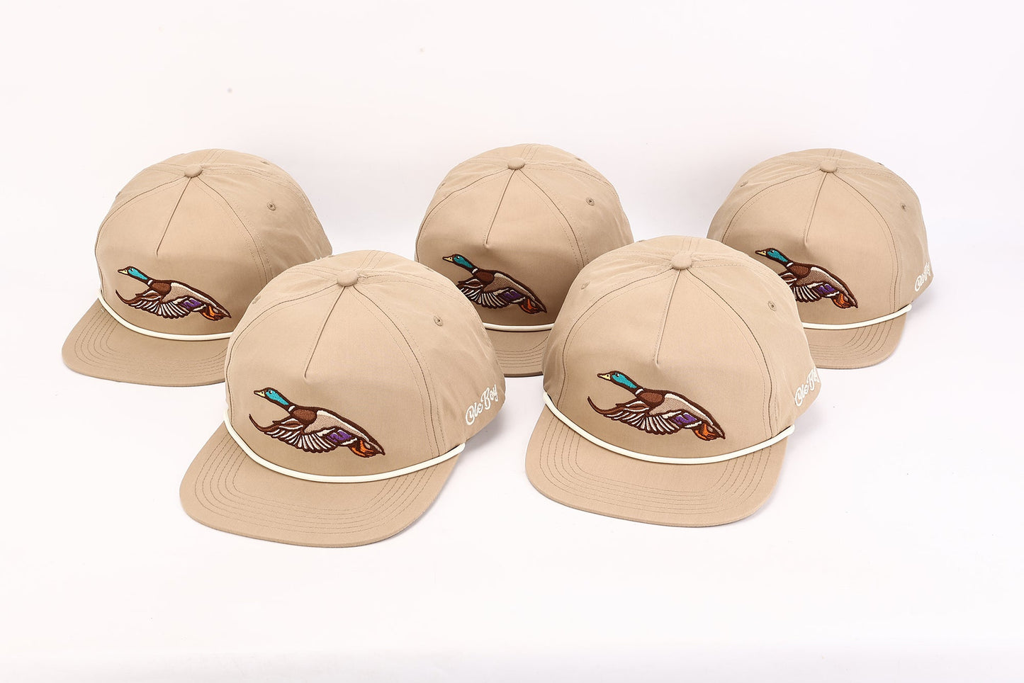 OLE BOY Mallard Rope Grandpa Hat