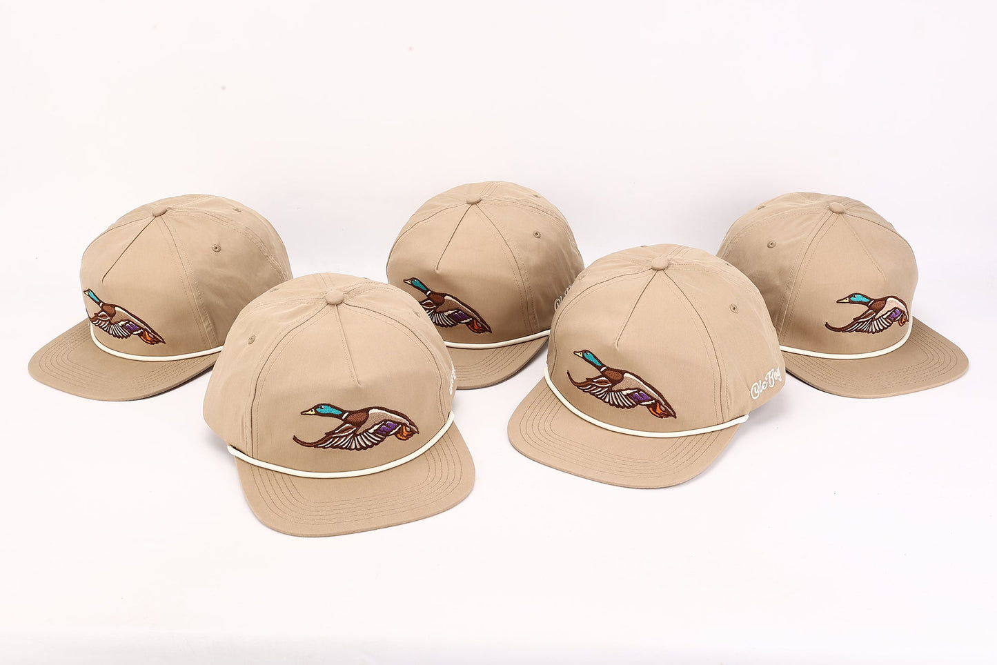 OLE BOY Mallard Rope Grandpa Hat