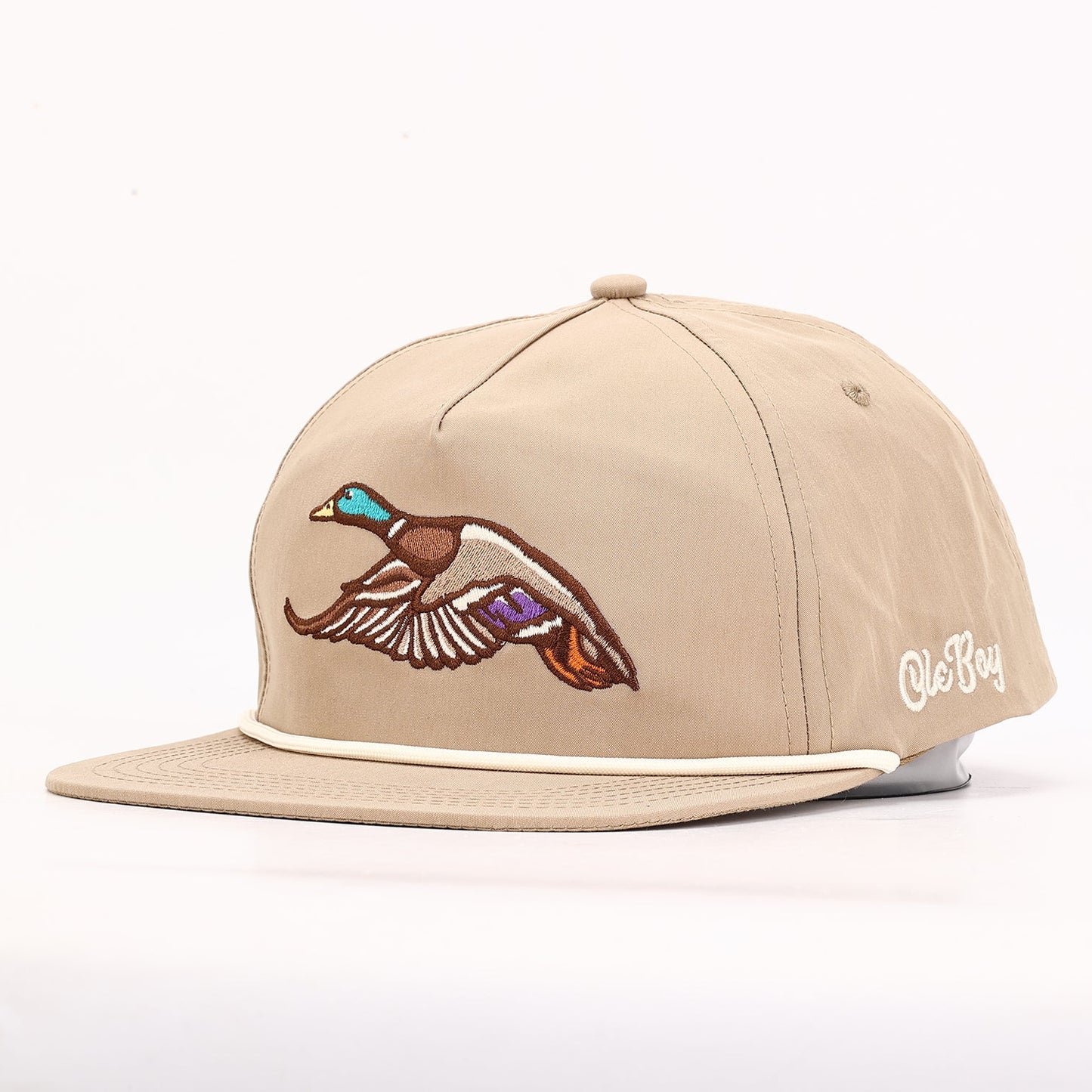 OLE BOY Mallard Rope Grandpa Hat