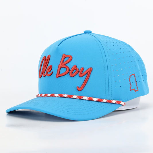 OLE BOY Mississippi Game Day Performance Golf Hat