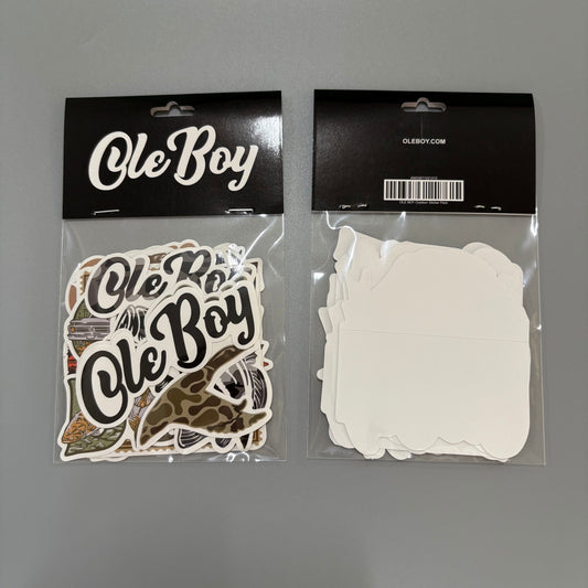 OLE BOY Outdoor Sticker Pack - 10 Pack