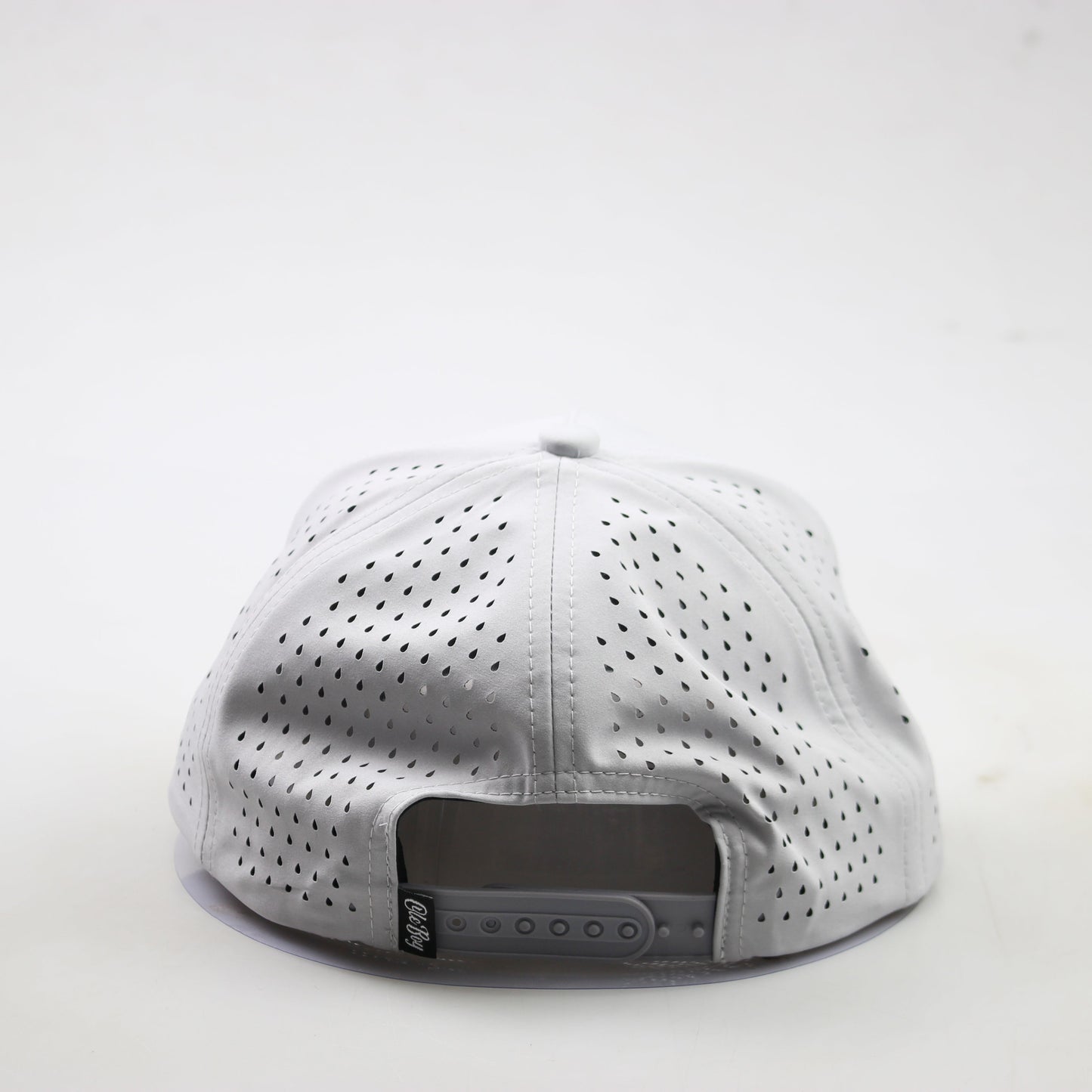 OLE BOY Performance Grey Rubber Patch Hat