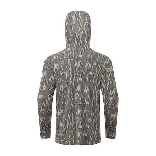 OLE BOY Performance Hooded Tee - Bottomland Camo